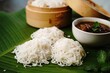 Idiyappam with Chicken curry | Kerala steamed breakfast made of rice flour