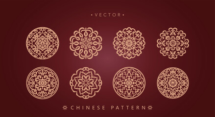 Wall Mural - Chinese traditional decorative pattern	