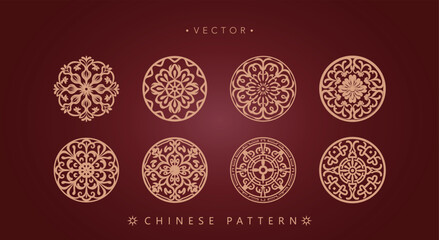 Wall Mural - Chinese traditional decorative pattern	