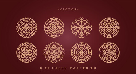 Wall Mural - Chinese traditional decorative pattern	