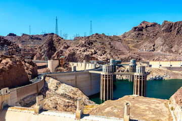 Wall Mural - Hoover Dam in Colorado river