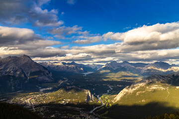 Poster - Bow Valley in Banff national park