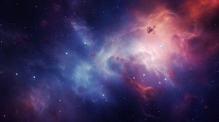 Wall Mural - Beautiful Nebula in the night sky wallpaper background	
