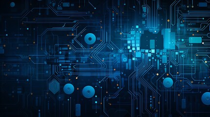 global data network, it industry, network flow, artificial intelligence futuristic abstract technology background