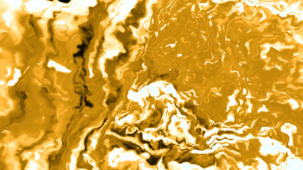 Poster - Psychedelic background with moving liquid. Motion. Liquid shiny plasma with moving streams. 3D liquid with plasma moves in space
