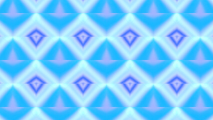 Poster - Kaleidoscopic pattern flashes with psychedelic colors. Motion. Bright flashing kaleidoscopic pattern with mosaic. Mosaic of psychedelic pattern with flashing colors