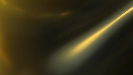 Poster - Animation of abstract blurred light background with glowing curvy lines in 3d rendering.