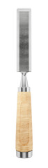 Wall Mural - Carpenter's chisel isolated on transparent background. 3D illustration