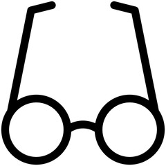 Sticker - glasses icon