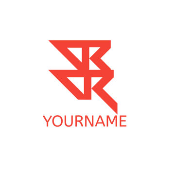 Giving vector concept or isolated logo, Logo or letter sketch