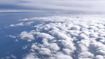 Wall Mural - Clouds of different shapes in the sky