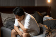 © Satjawat - Stressed depressed middle aged man experiencing Erectile Dysfunction,Premature Ejaculation,illness disease,problem of physical and psychological,relationship issues,mental health,health care concept