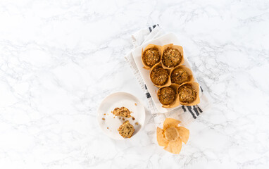 Wall Mural - Banana Oatmeal Muffins