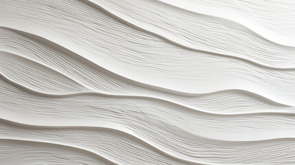 Wall Mural - Abstract wavy 3d render style background in light color. Beautiful geometric background with curves. 