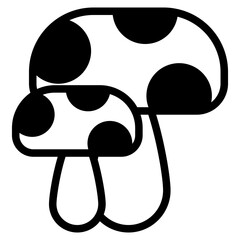 Poster - mushroom, 