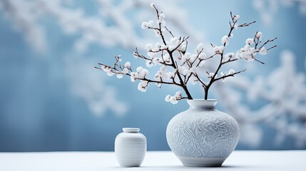 Poster - vase with flowers