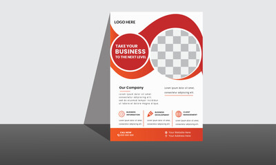 Corporate Flyer Layout For Business