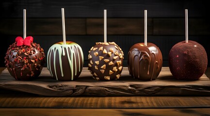 halloween candy apples