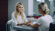 © petrrgoskov - Manicurist doing manicure in a beauty salon