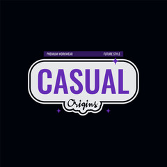 Casual original simple slogan vintage t shirt