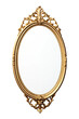 © Perfect PNG - an ornate vintage style full length mirror isolated on a transparent background, generative ai