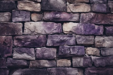 Poster - A detailed close-up photograph of a wall constructed entirely of rocks. This image showcases the natural textures and patterns of the rocks, making it suitable for various design projects and educatio