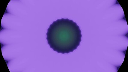 Aufkleber - Animation with moving circles of color. Design. Pulsating circular waves of color act hypnotically. Hypnotic animation with pulsating waves of circular colors