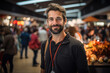 © Sebastian - A small business owner participating in a local trade fair. Generative Ai.