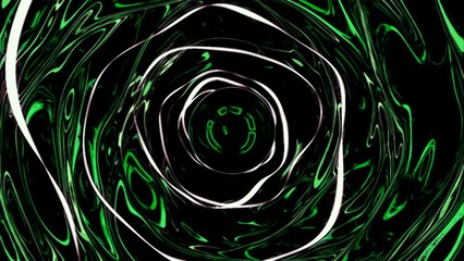 Poster - Abstract plasma tunnel. Design. Lines of plasma tunnel are in motion. Moving hypnotic tunnel with plasma lines