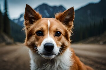 Wall Mural - portrait of a dog