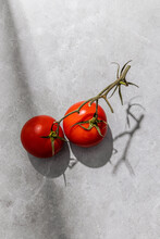 Red Tomatoes On A Vine