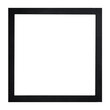 Simple plain modern minimalist minimal black textured frame white backgound