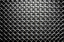 Background Made Of Metal-grid Pattern. Generative AI