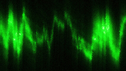 Poster - Luminous wave line of light. Motion. Moving wave line of light with mirror effect. Glowing wave of light and color energy on black background
