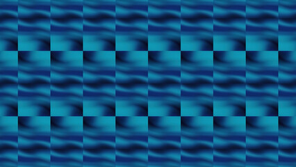 Poster - Colorful pattern divided into squares. Motion. Bright mosaic pattern with psychedelic effect. Beautiful animation of moving pattern with kaleidoscopic squares