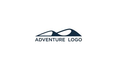 Poster - mountain logo vector