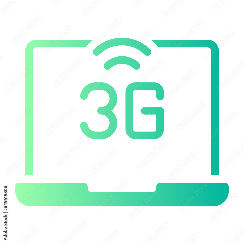 laptop gradient icon