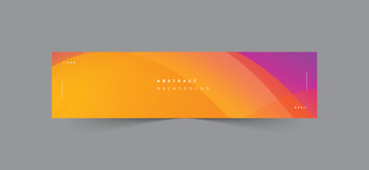 Wall Mural - Linkedin banner abstract background | Linkedin banner | Linkedin header | Linkedin cover | Linkedin abstract background