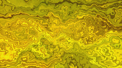 Poster - Bright pattern moving with flashing in psychedelic animation. Motion. Flashing streams of liquid pattern with psychedelic effect. Bright flashing of moving pattern with liquid lines