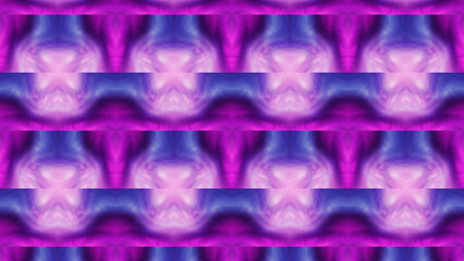Poster - Hypnotic effect. Motion. Purple patterns in which various shades of purple shimmer in 3D format.