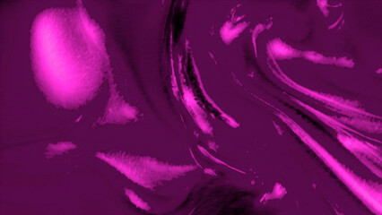 Poster - Red and purple dense slurry. Motion. A bright background with a thick blob made in 3D format.