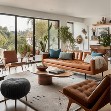 A Modern California Living Room