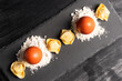 ravioli and eggs design plate