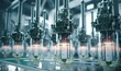 mass production of drugs and vaccines in factories, AI generative