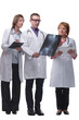 © ASDF - Medical team discussing diagnosis of x-ray image
