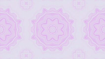 Poster - Purple and yellow patterns. Motion. Bright patterns with hypnotic type illumination that sparkle in 3D format.