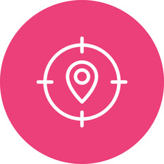 Sticker - Target Location Icon