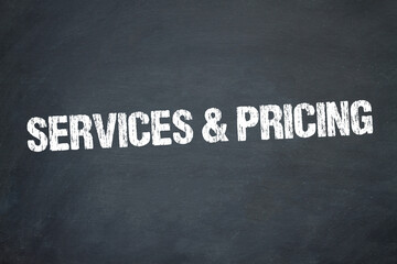 Wall Mural - Services & Pricing	