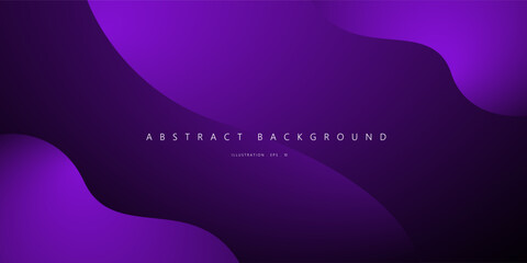 Purple wave metallic color abstract background. Vector illustration	