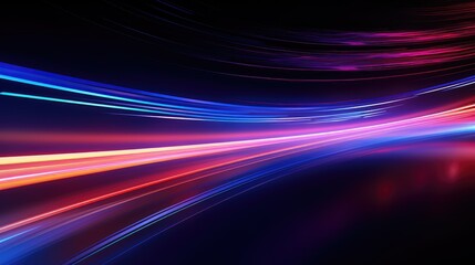 Wall Mural - movement light trails velocity illustration lines fast, background modern, technology digital movement light trails velocity